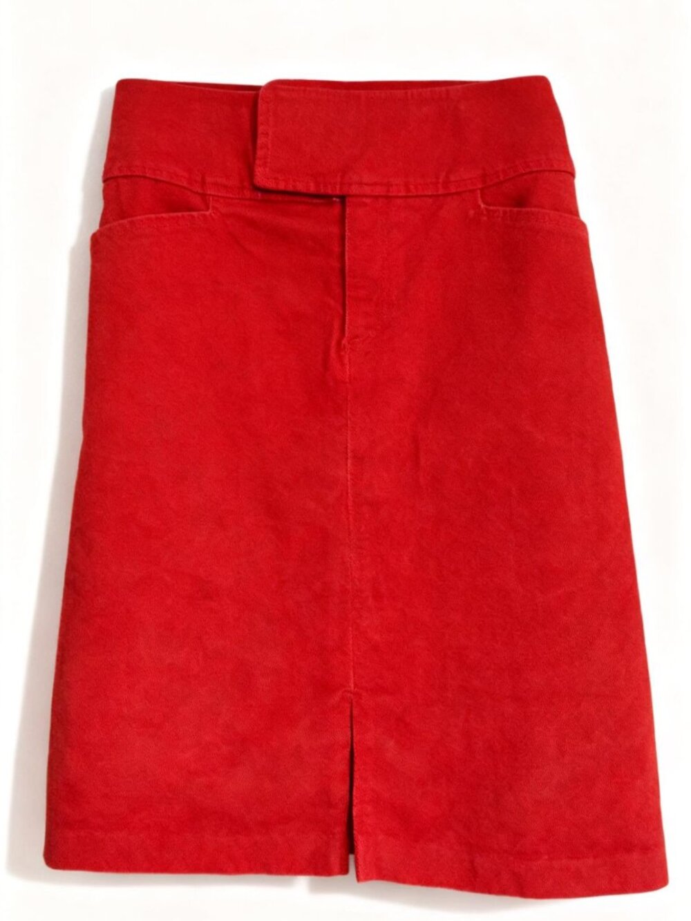 COMFY TowerHill Sport Vintage Women's Knee Skirt - Burnt Orange/Rust